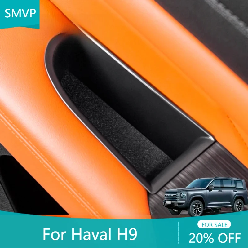 

MKII Car door handle storage box front and rear door storage Armrest Storage Box Accessories For Haval H9 2024 2025 2026