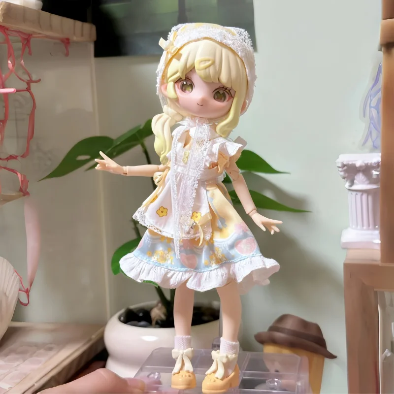 

Аутентичный Lilolo Fairy Tale House Series 12-точечный Bjd Joint Mobile Dress Up, милая кукла ручной работы, украшение для рабочего стола, праздничный подарок