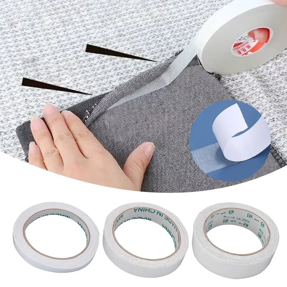 10 Yards/Rolle 1/2/3 cm doppelseitiges Schmelzklebeband, selbstklebend, für Kleidung, Stoff, nahtlos, nahtlos, Eisen, Heizung, DIY-Reparatur, Kleidung