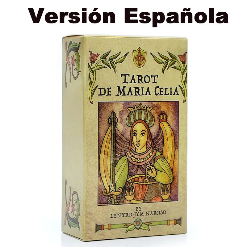 

tarot de maria celia deck Spanish Version Fortune-telling Prophecy Tarot cards Family Party Game