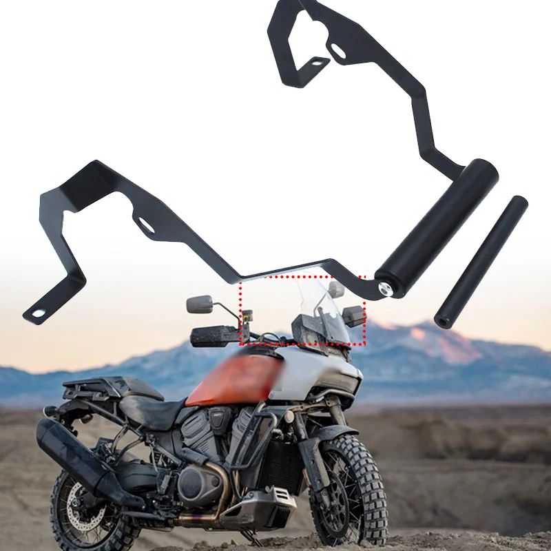 

Fit For PANAMERICA 1250 PAN AMERICA 1250 S 2021- Motorcycle Phone Stand Holder Smartphone Phone GPS Navigaton Plate Bracket