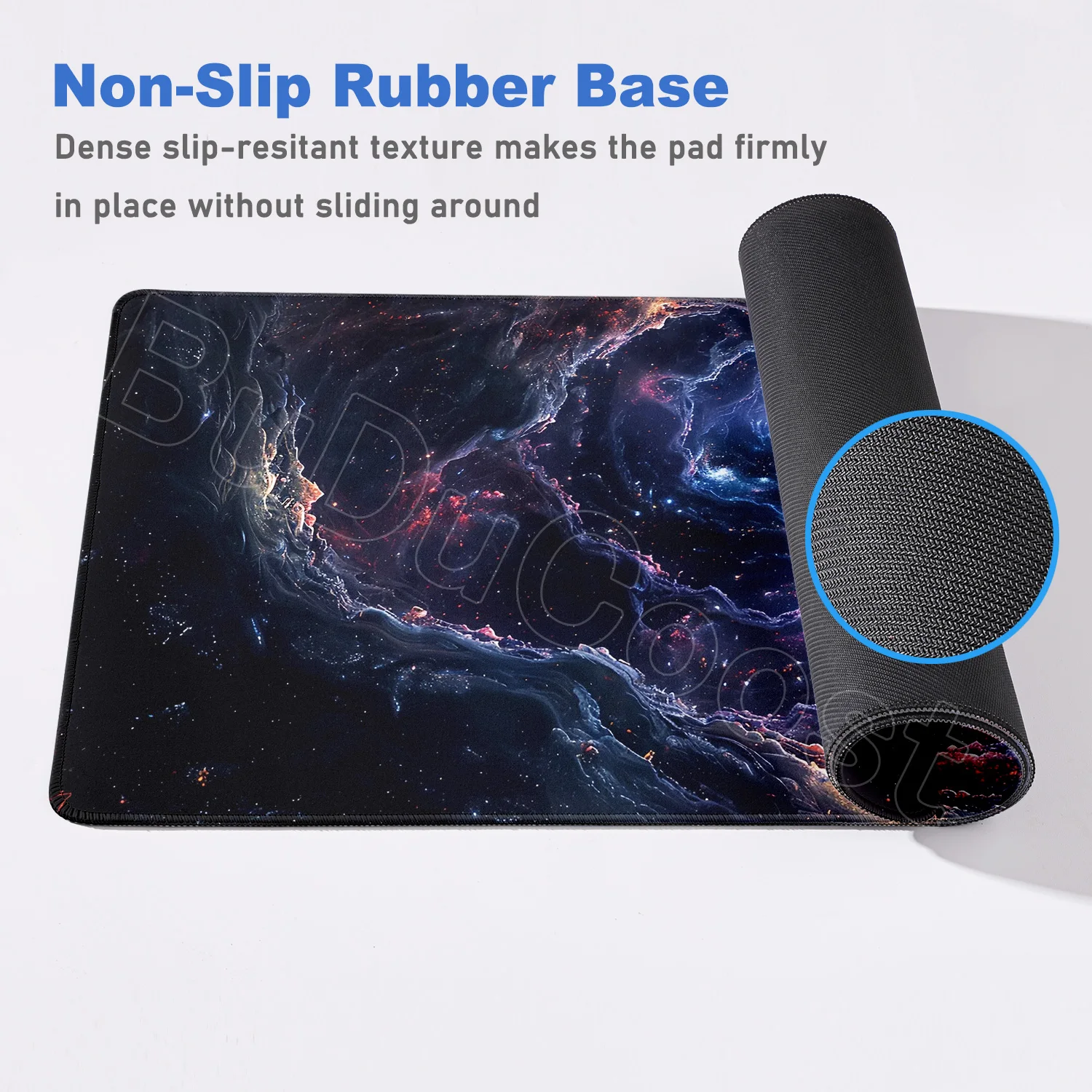Starry Galaxy Mouse Pad HD Printing Large Computer Office Game Table Mats Rubber Anti-slip Gamer Keyboard Mousepad Long Desk Mat