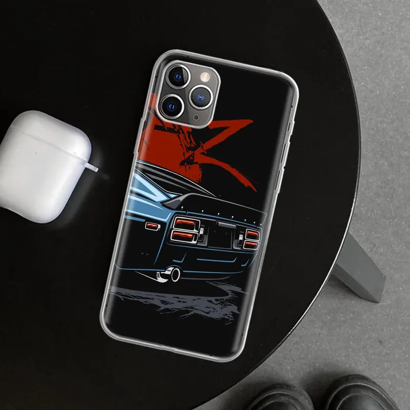 JDM Sport Car 350Z 370Z 240Z Phone Case Cover for iPhone 11 12 13 Mini 14 15 Plus 16 Pro Max 17 Air 7 8 + SE Art Customized Fund