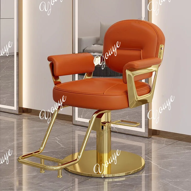 

Exquisite Beauty Barber Chairs Modern Simple European Classic Salon Chairs Creative Aesthetic Friseurstuhl Salon Furniture