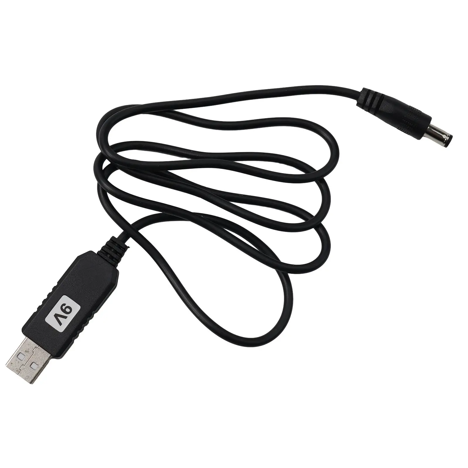 5.5*2.1MM Boost Cable for durable Interface Optional for Power USB 3Ft 5V To 12V Black Boost Cable Converter Useful