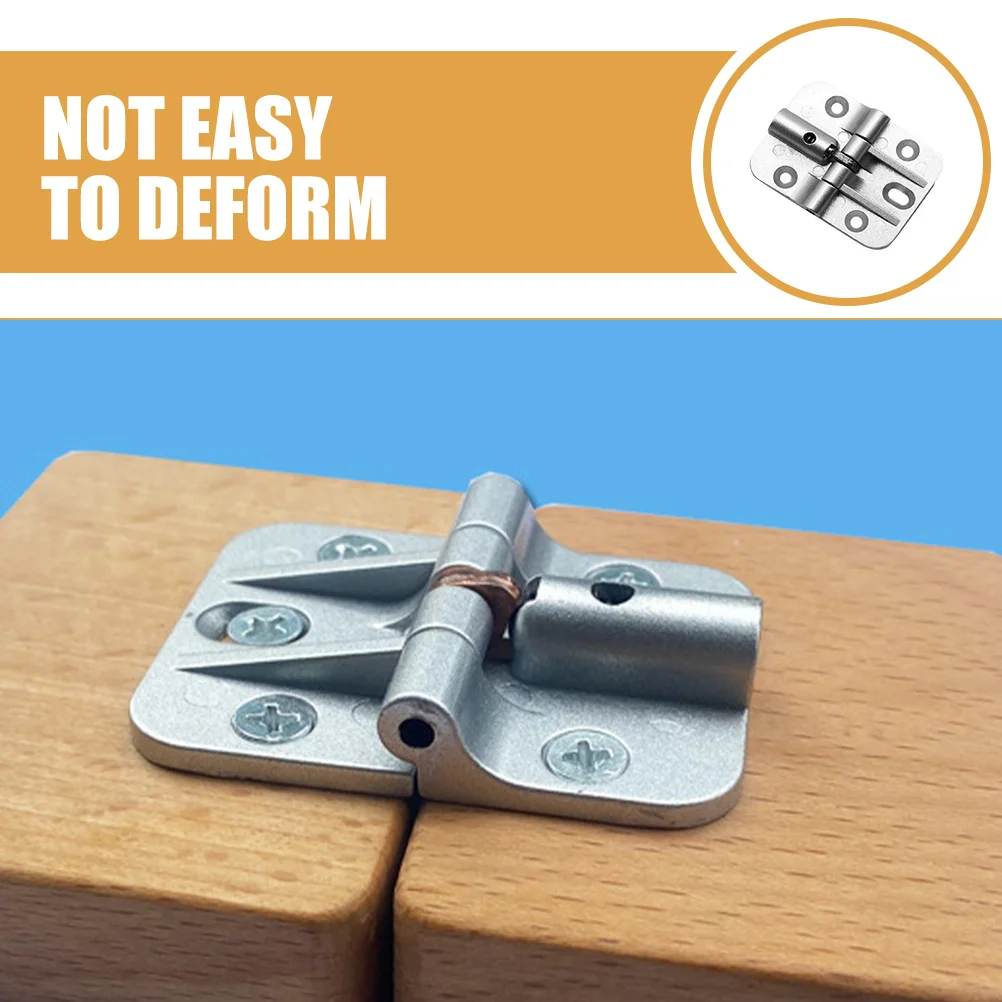 2個入り 亜鉛合金製 調整可能 ドアヒンジ 折りたたみテーブルヒンジ 90度位置決め 180度制限ロック ドロップリーフヒンジ