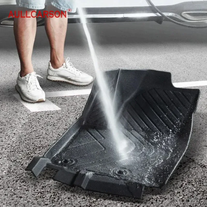 For GWM New Haval F7 2025 Car Floor Mats TPE Single Layer Double Foot Pads Salon Durable Carpet Full Interior Accessories
