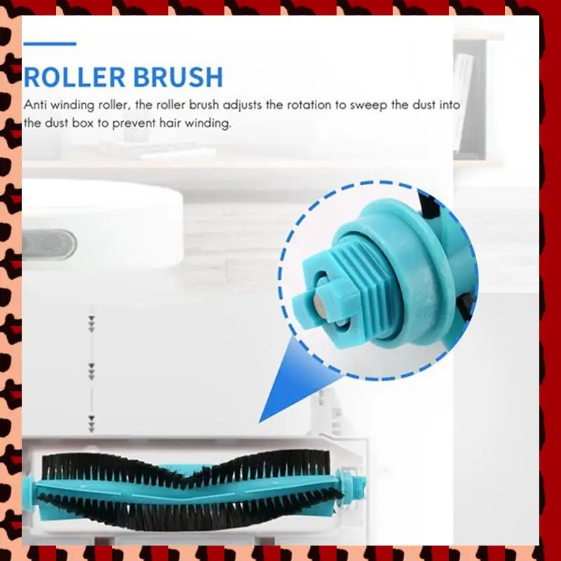 

A72P Vacuum Main Brush Replace For Conga 3490 4090 5090 Xiaomi STYJ02YM Viomi V2 Vacuum Cleaner Replacement Parts Main Brush