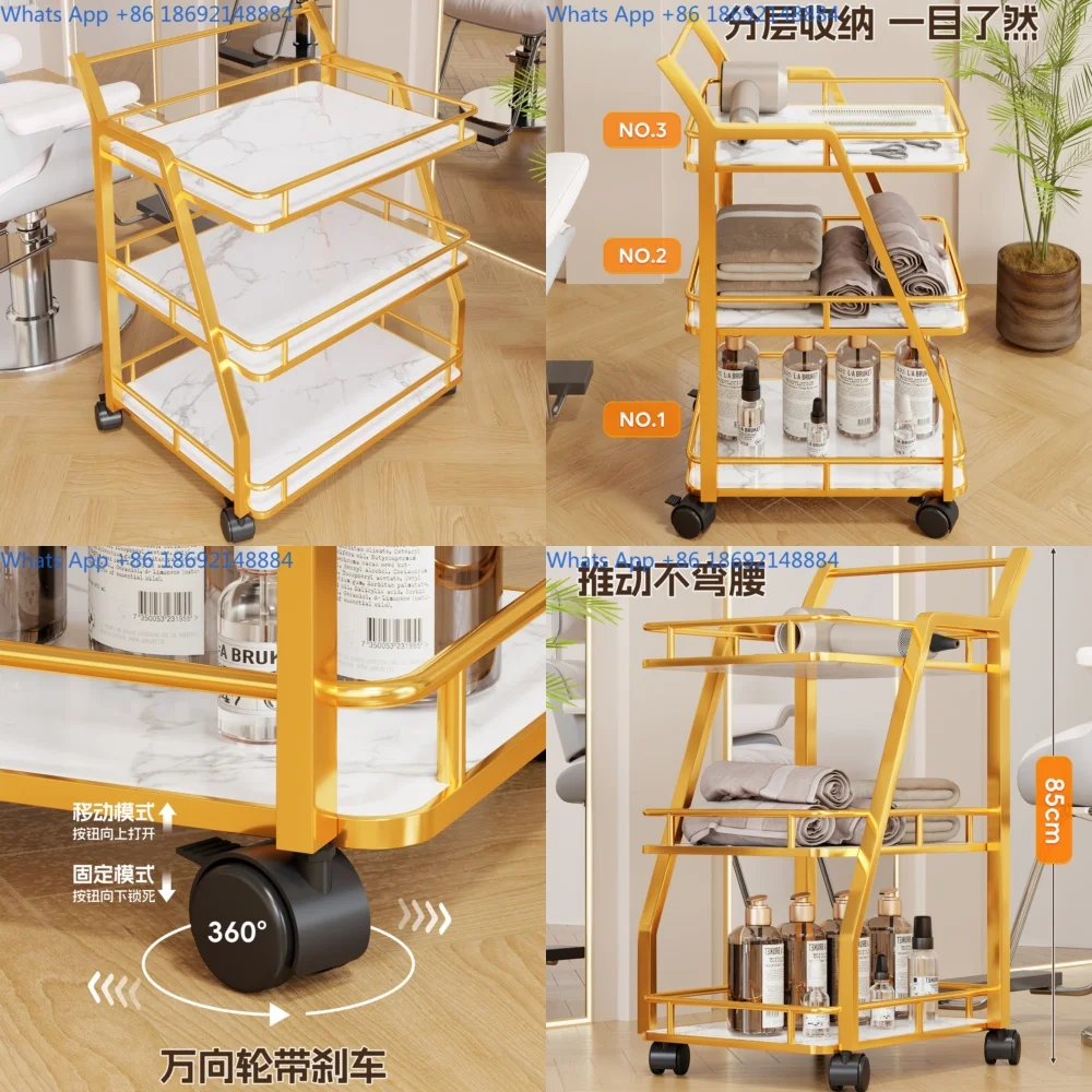 

Professional Trolley for Beauty Equipment Storage and Skin Care Tools