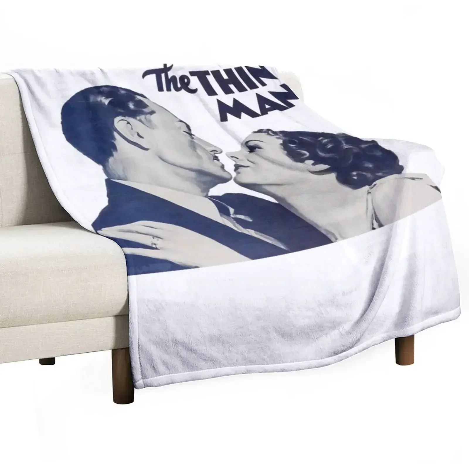 

Thé Thín Mán Móvíé Póstér Throw Blanket Fashion Sofas Luxury Brand Luxury St Weighted Blankets