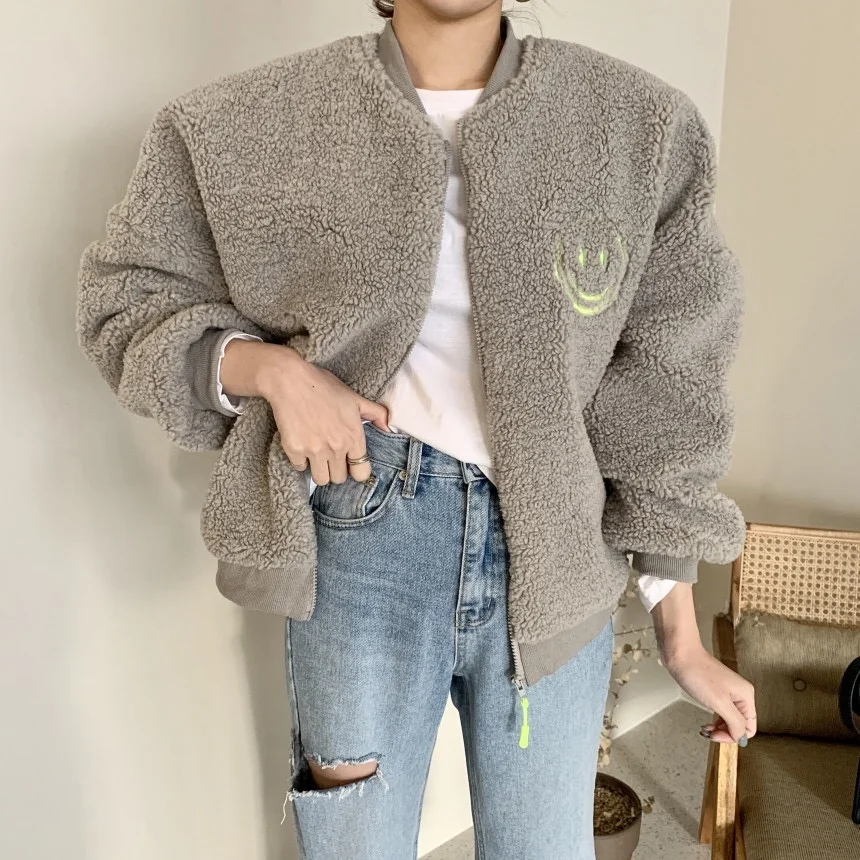 

Женское длинное пальто из хлопка с вышивкой из меха ягненка, зимняя верхняя одежда обычной длины