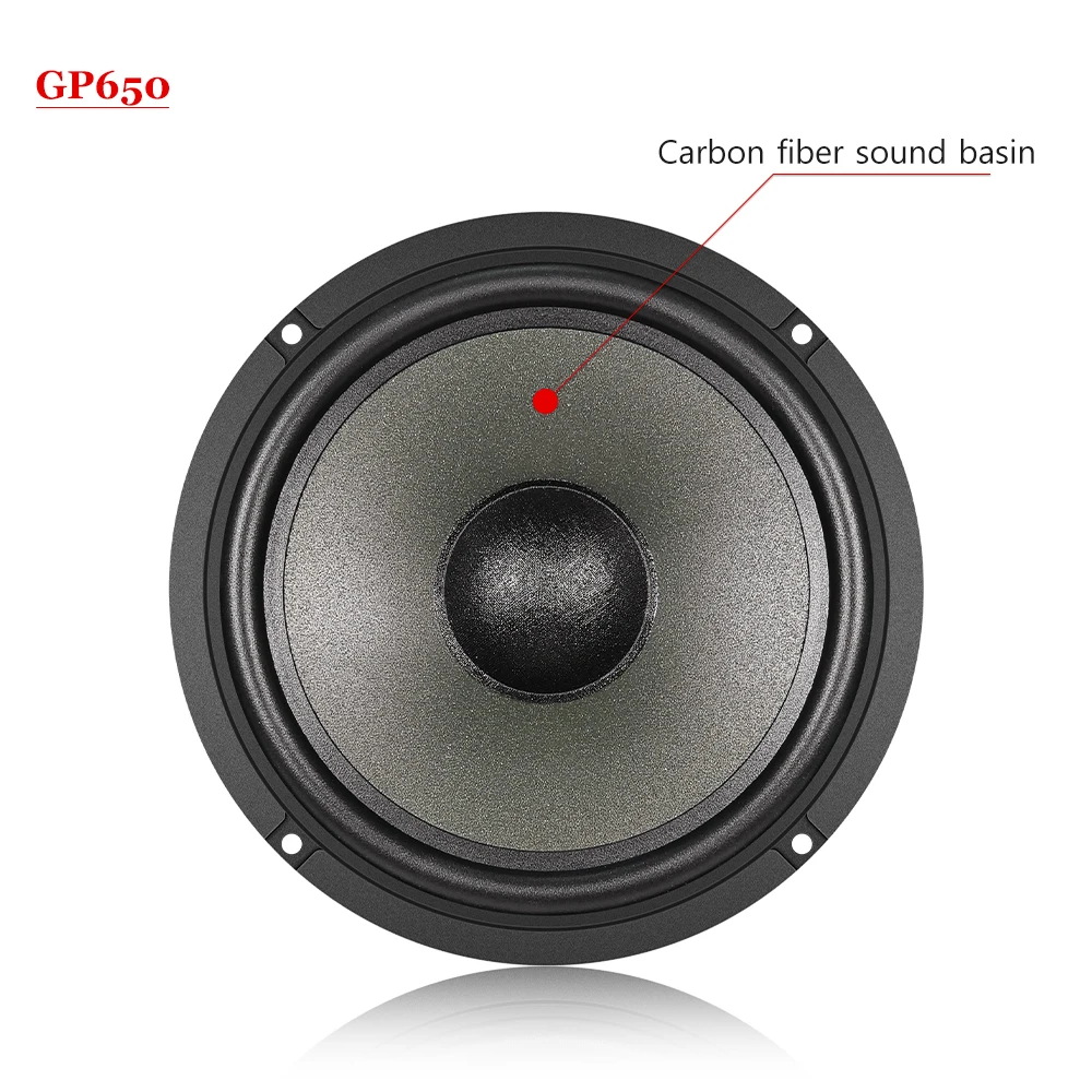 GP650 High-Quality 6.5-Inch Car Speaker 180W HIFI Car Audio Set Stereo High Pitched Speaker Mid Bass Speaker Car Subwoofer