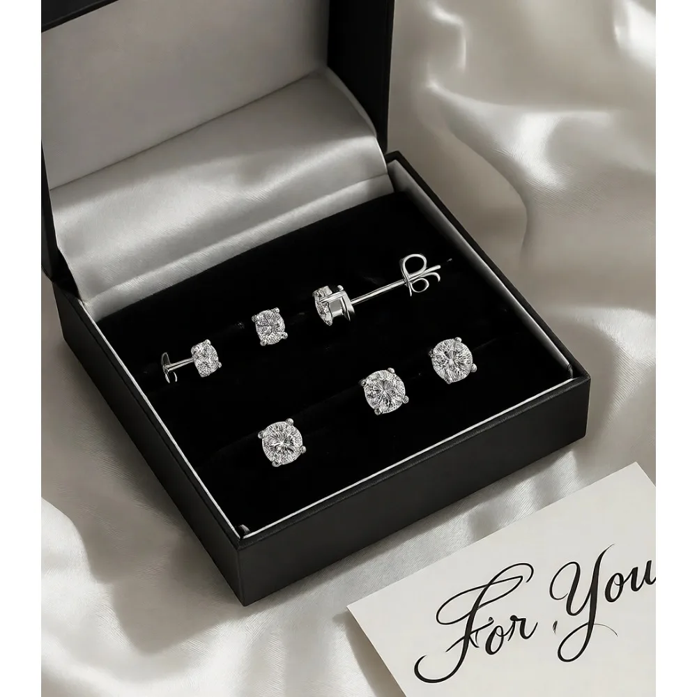 

Гипоаллергенные титановые серьги-гвоздики с кубическим цирконием круглой огранки, 4 крапана, из хирургической стали, для женщин и мужчин