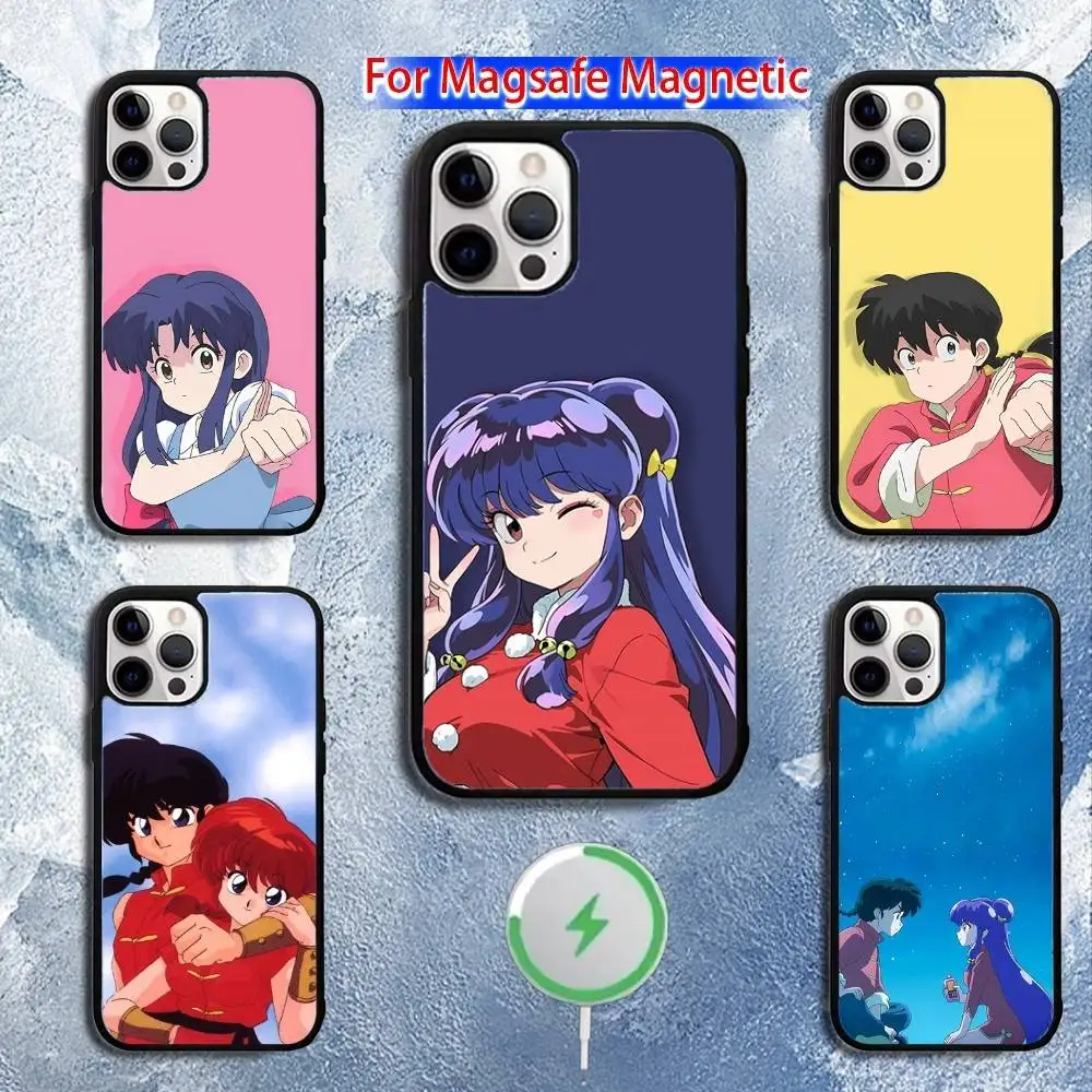 

R-Ranma-es 1 2 Phone Case For iPhone 16,15,14,13,12,11,Pro,Max,Plus,Mini,Magsafe,Magnetic Wireless Charging Case