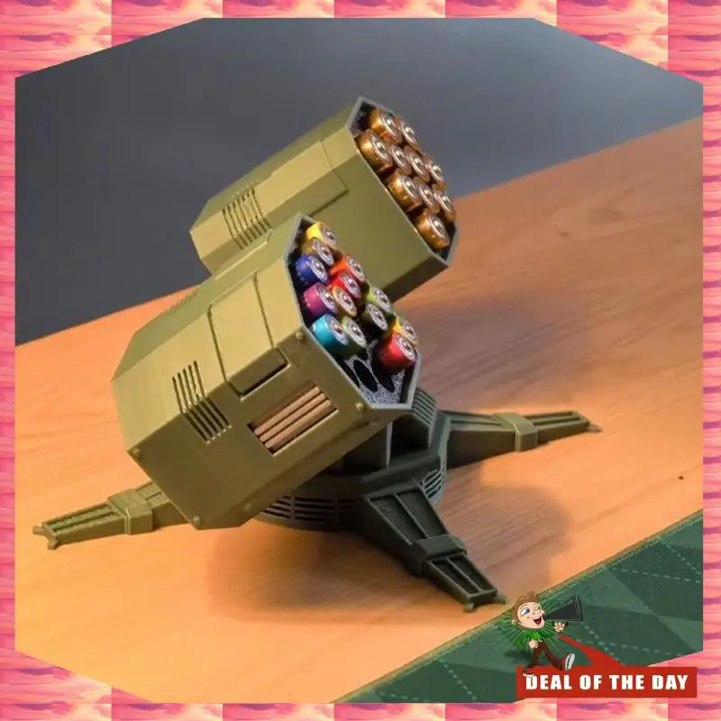 24-Hour Delivery Multi-Position Battery Organizer Storage Box For AA/AAA 3D-Printed Desktop Figurine Decoration Models