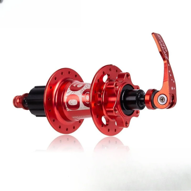 Mountain bike quick release barrel shaft flower drum 36 hole four peeling bearing 142/12/100/135