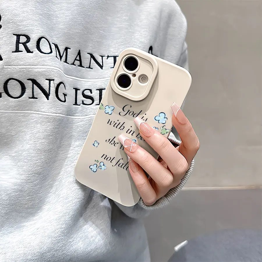 Capa de telefone macia TPU fosco Angel Eye, compatível com proteção Plus360 graus para iPhone 17 a 11 Pro Max