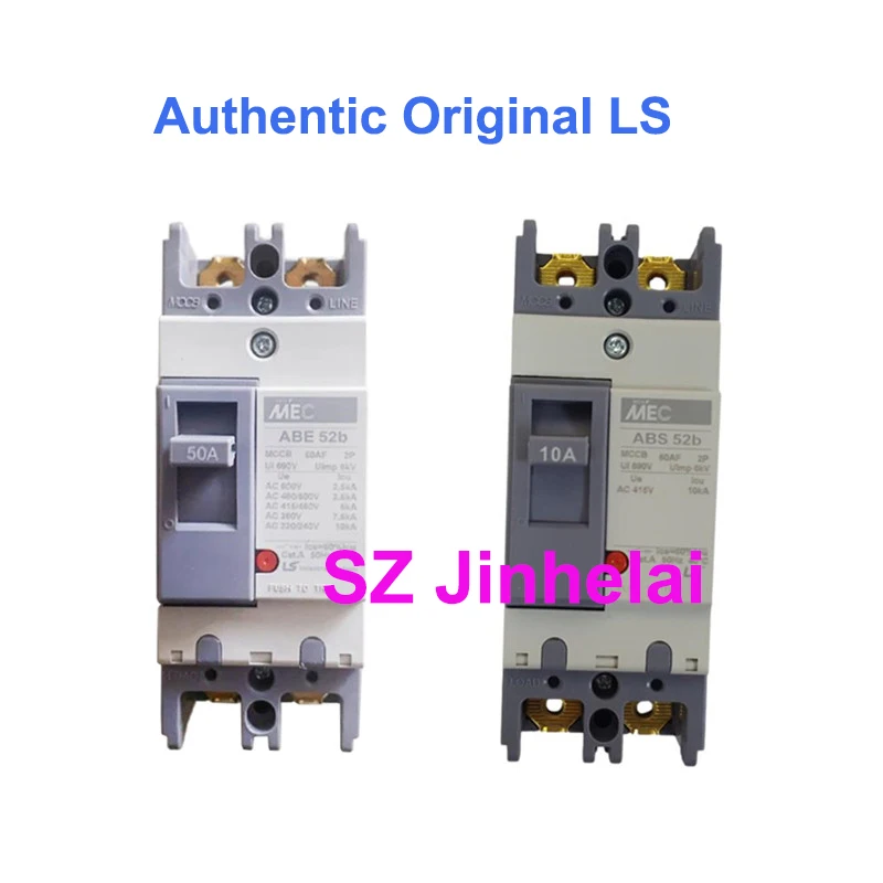 New Original LS Compact structure Economical practical ABS Molded Case Circuit Breaker ABS52b ABE52b 2P 10A 15A 20A 30A 40A 50A