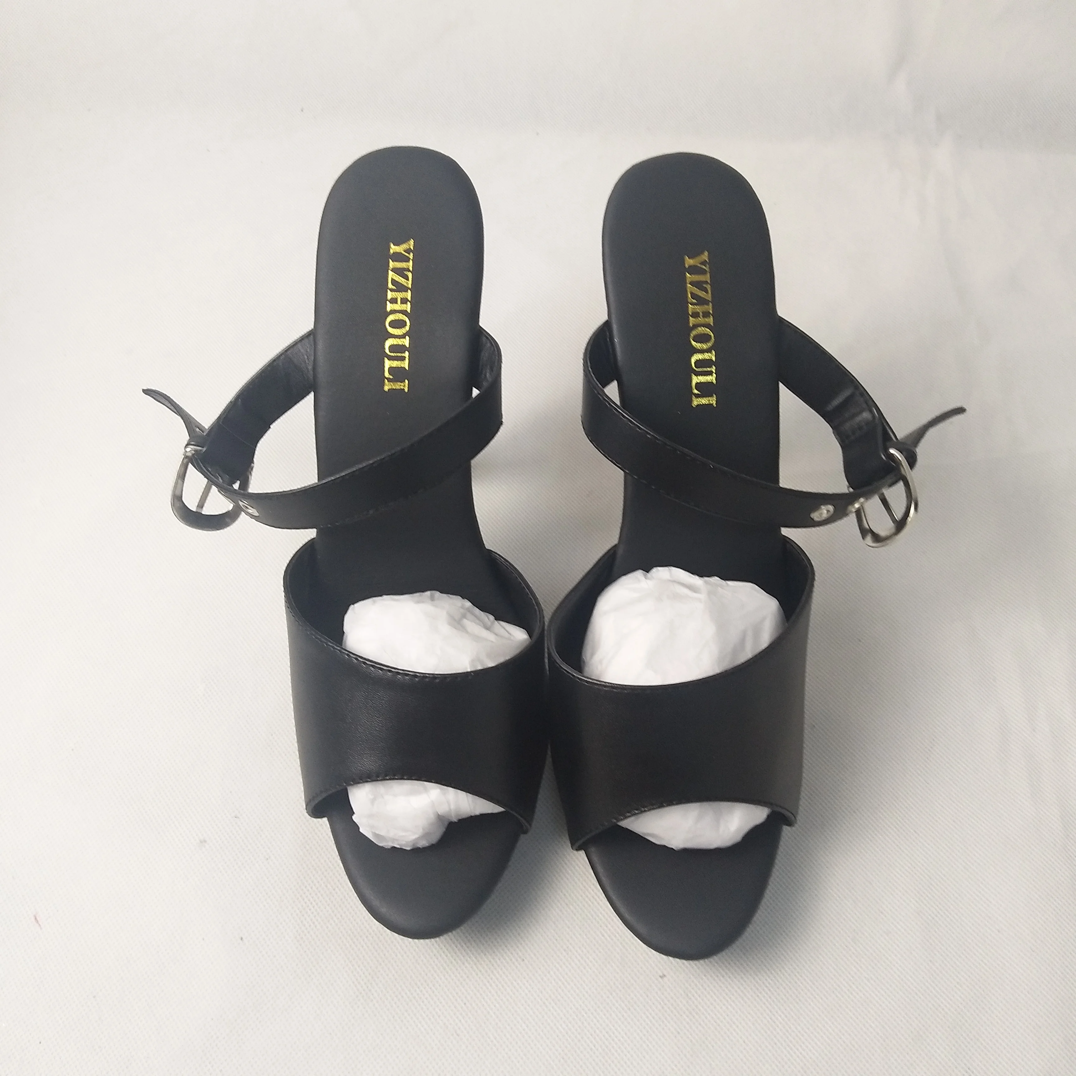 Sexy fashion 13cm high heels superfine slippers, 5 inches hand made high heels, matte black The banquet dance shoes