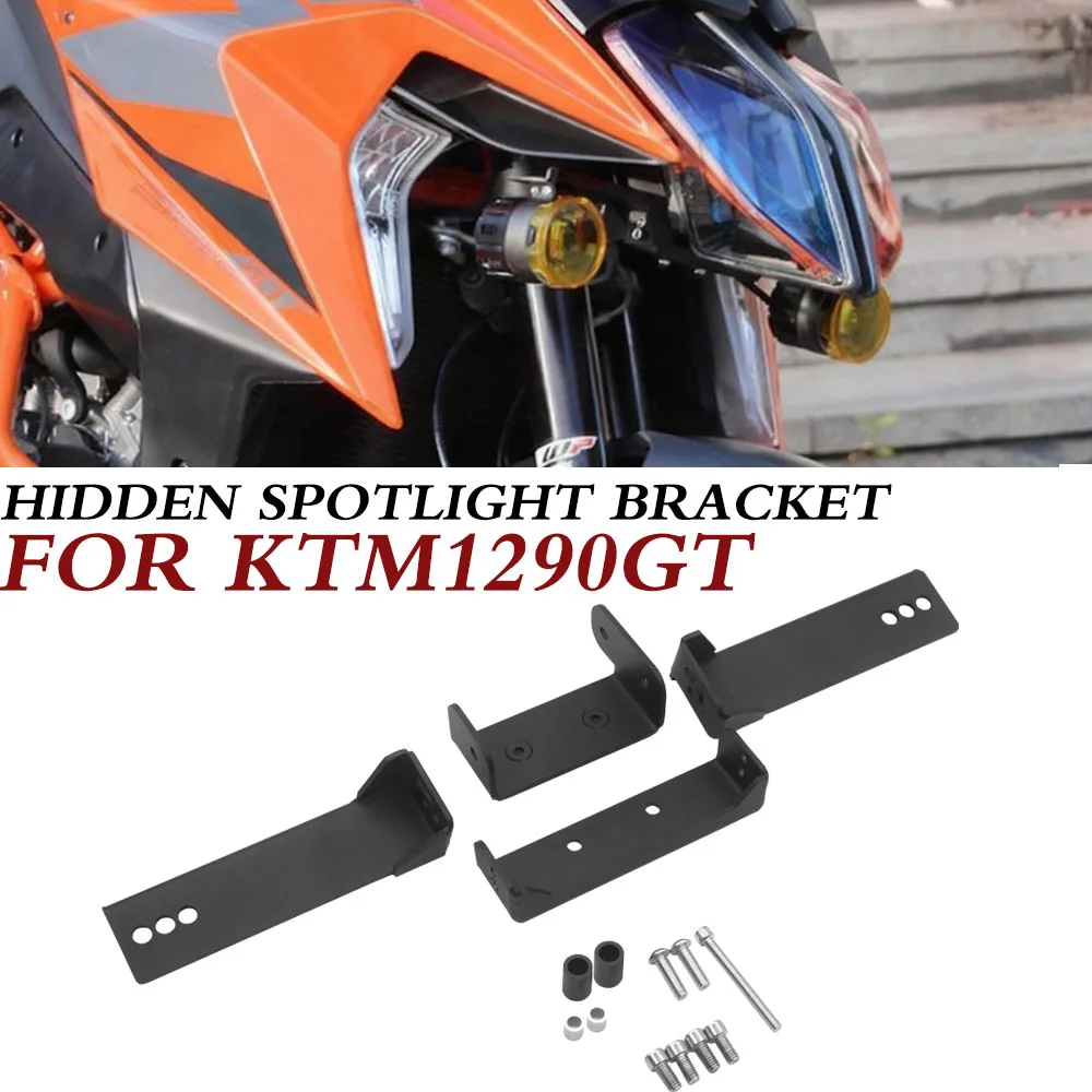 

Fit KTM1290GT 1290 GT Modified Accessories Motorcycle Spotlight Bracket Auxiliary Light Bracket Hidden Bracket