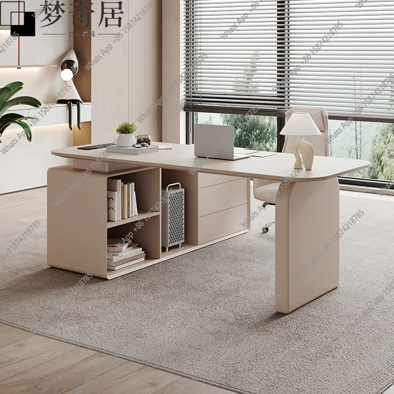 YX Lshaped Wooden Office Desk Modern Standing Bedroom Office Desk Luxury Large Design Multifunctional Escrivaninha Home Furnitur