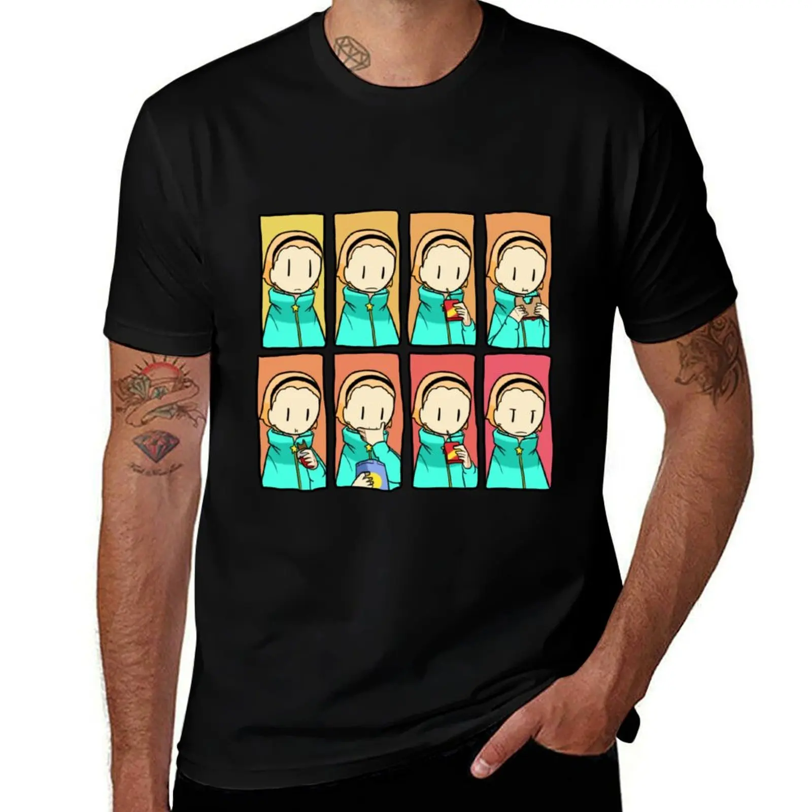 

Ghost Eyes: Rudy Mood T-Shirt t shirt man cotton man t shirts for men T-Shirt
