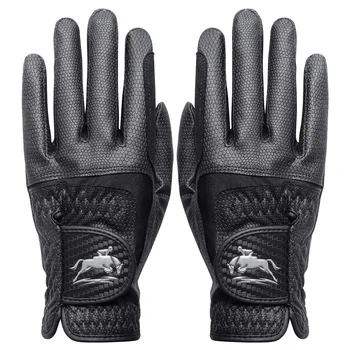 ถุงมือขี่ม้าหนัง PU พรีเมี่ยมสําหรับผู้หญิง น้ําหนักเบา ระบา...