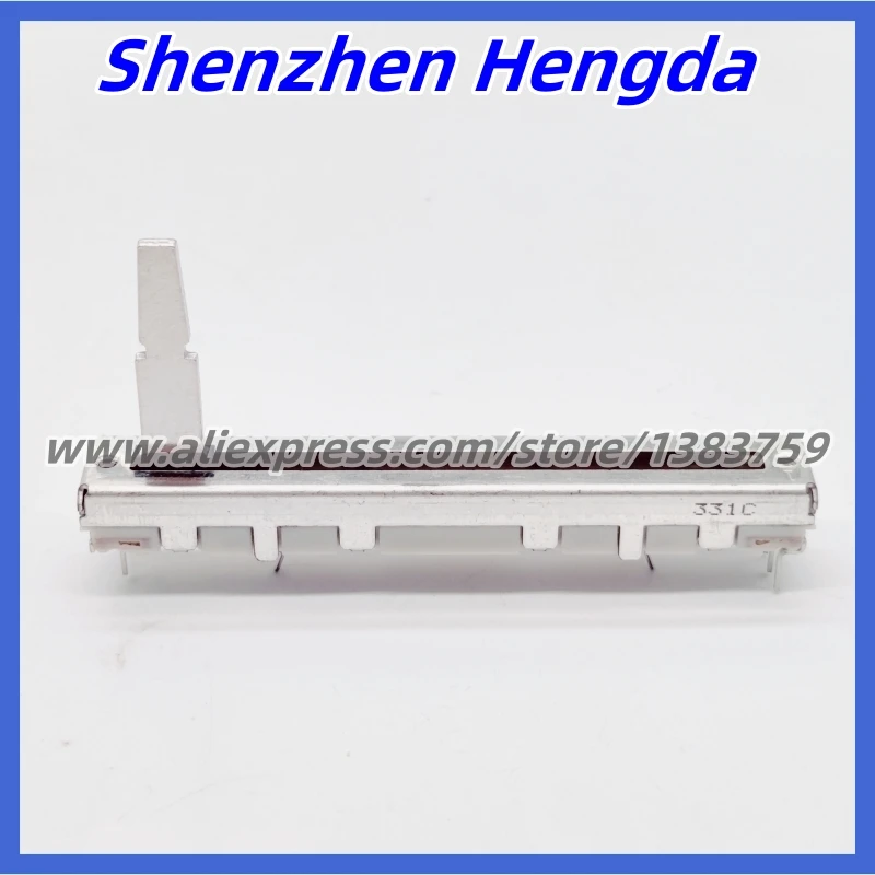 2 шт. оригинальный Pioneer DJM350 DJM500 DJM600 DJM700 DJM800 Fader Slide потенциометр 60 мм 10 КБ × 2 B10K стерео двухканальный 6-контактный