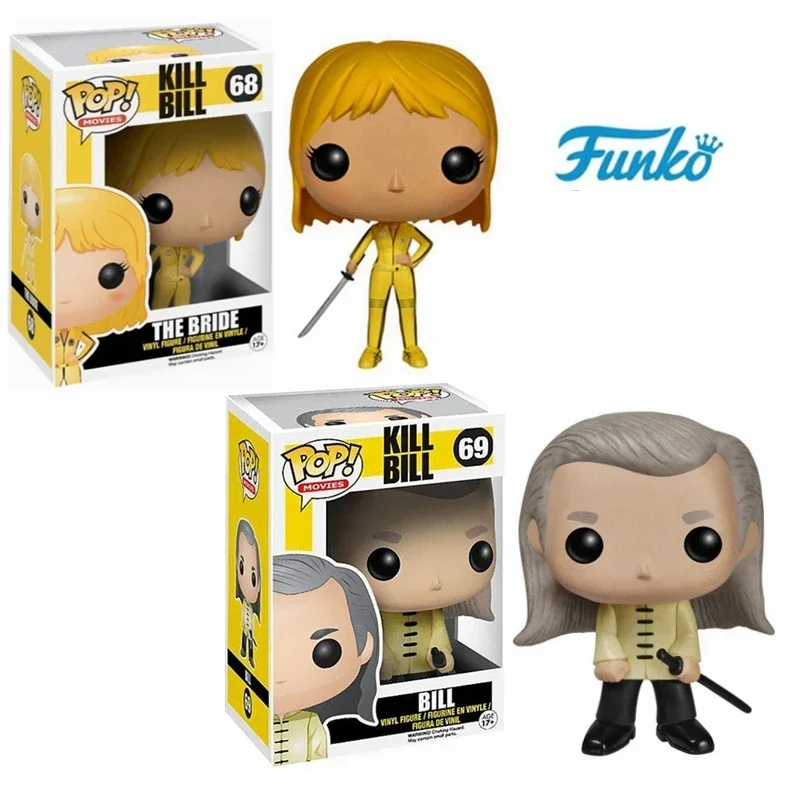 FUNKO POP Film d\'azione Kill Bill #69 Bill THE BRIDE #68 figure Collection Model Toys for Best Children Birthday Gift