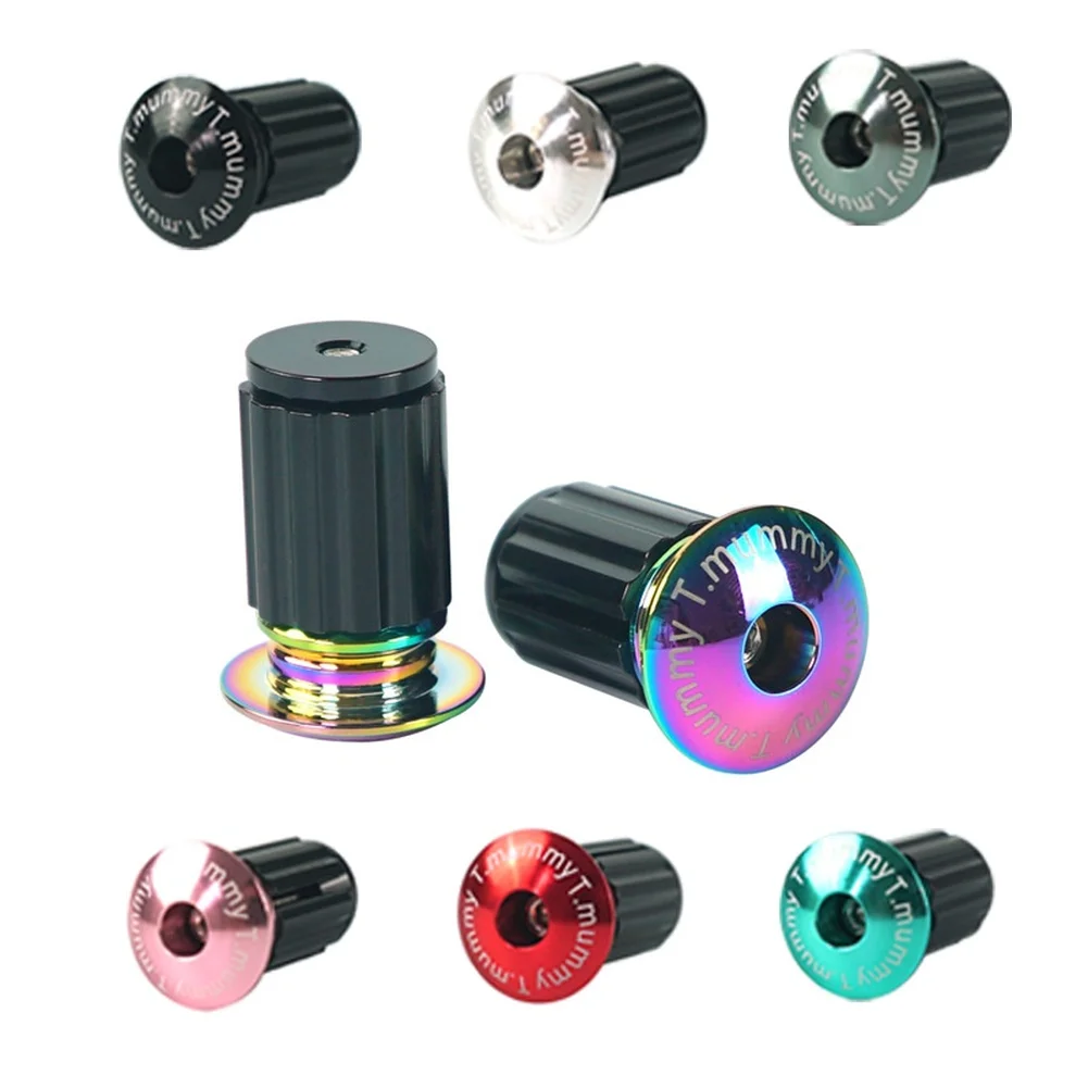 

Торцевая крышка руля шоссейного велосипеда, легкая торцевая крышка руля из алюминиевого сплава с шестигранным ключом, аксессуары для руля велосипеда