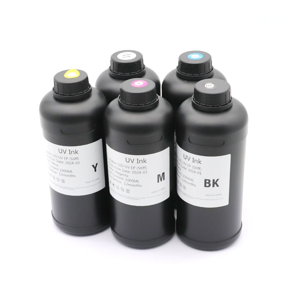 3200 Ink For Epson 3200 4720 UV Flatbed Printer Universal UV Curing 1000ML LED UV Ink