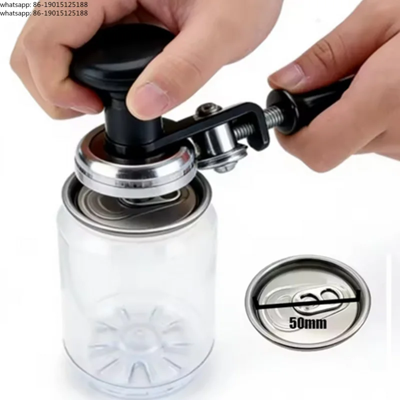 330ML 20Pcs Airtight PET Food Cans with Pull Ring Lids & Manual Sealing Machine, Storage Container Set