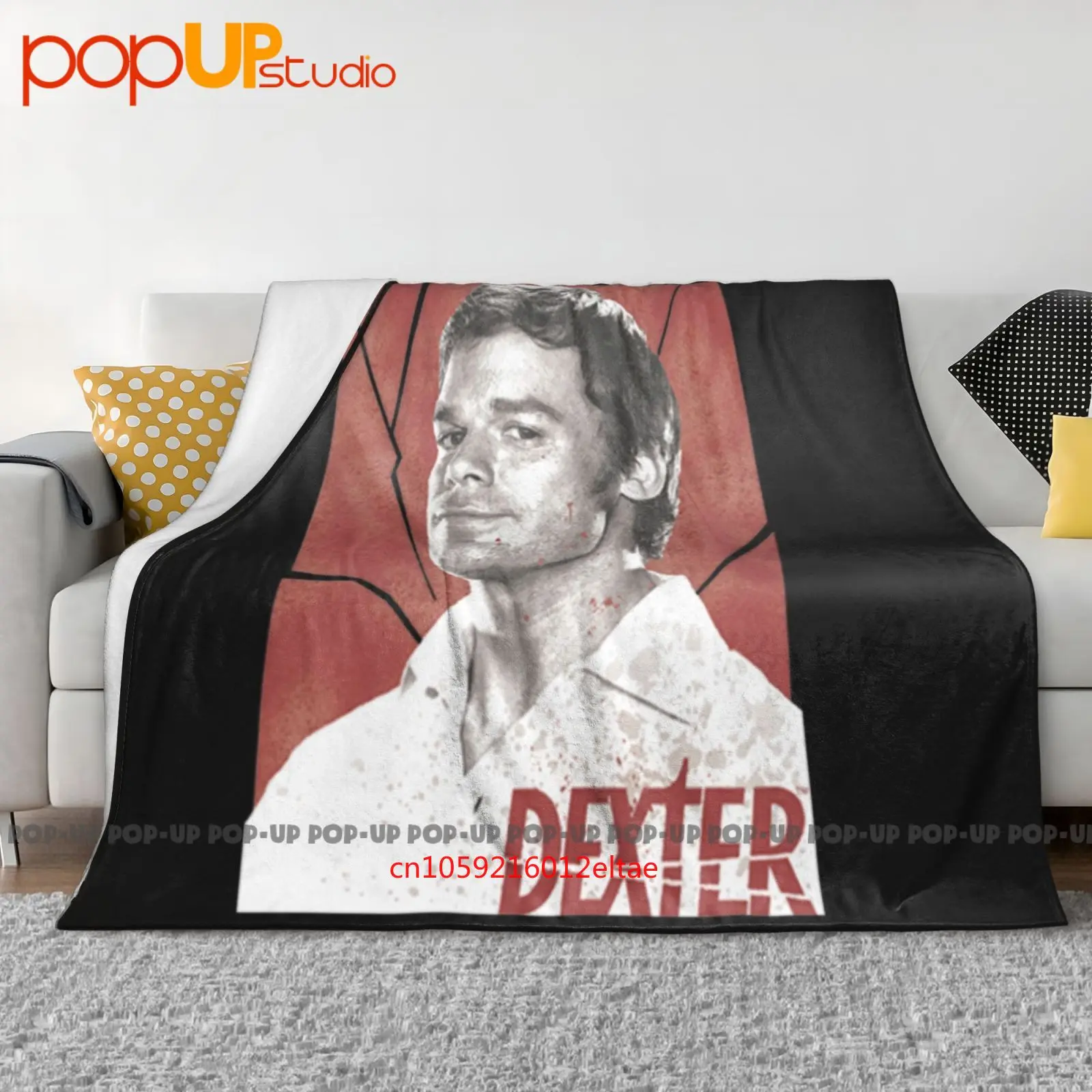 Dexter Poster Ultra-Soft Blanket Quilt Winter Sofa Cover Bed Covers