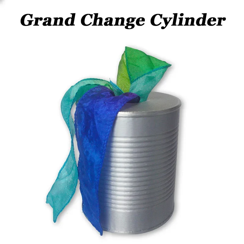 Grand Change Cylinder Magic Tricks Objects Appearing Vanishing Classic Production Tube Magia Stage Illusions Props