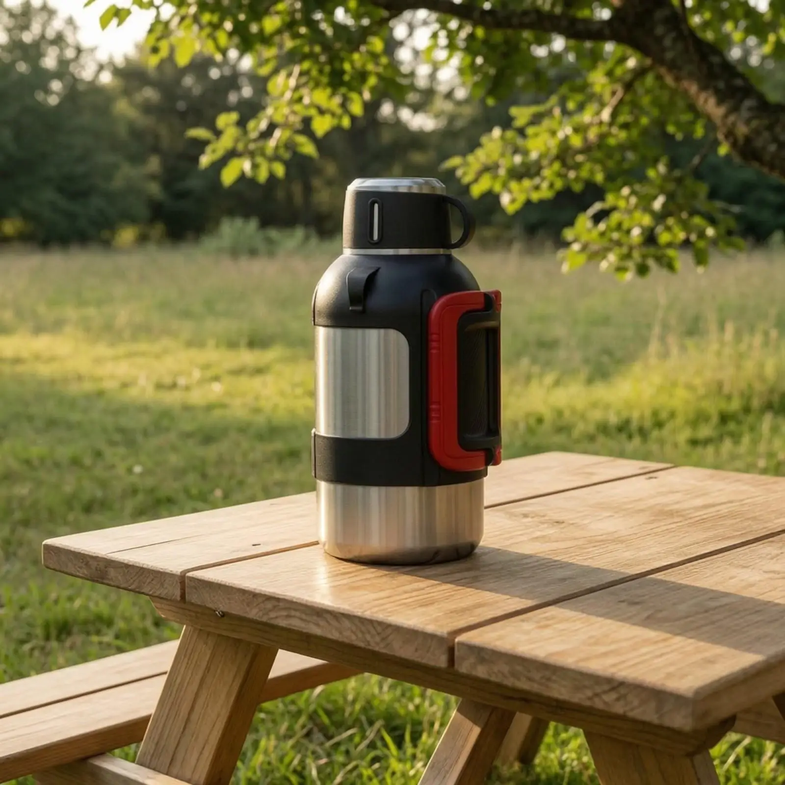 Thermal Water Bottle 500ml Stainless Steel Insulated Flask with Infuser for Outdoor Sports and Work Commute