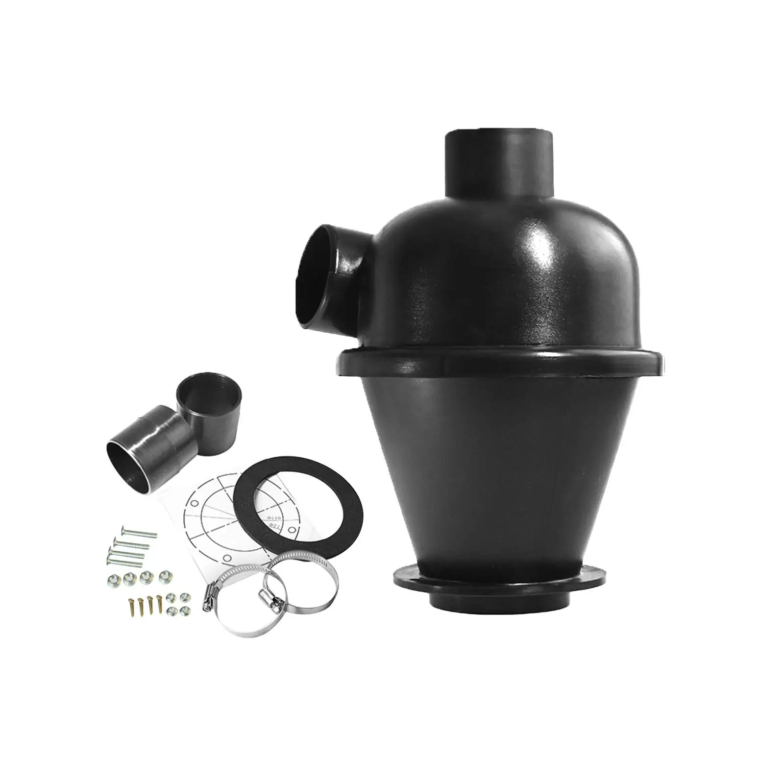 Cyclone Filter Dust Collector Cyclone Separator for DIY Construction Waste