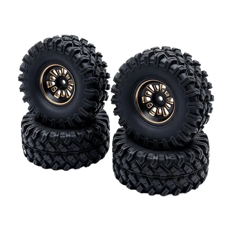 MACH-RC Car Upgrade Bead-Lock Wheel And Tire Assembly Kit For MJX 1/18 H18P RC Car Upgrade Accessories