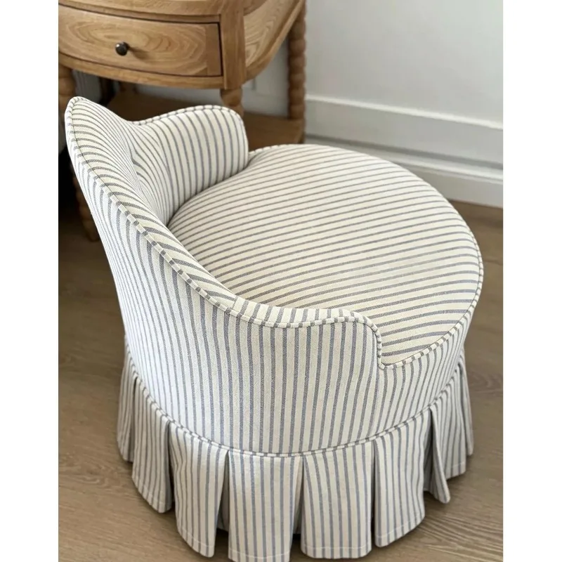 Single sofa chair bedroom makeup stool apron headrest leisure chair small sofa
