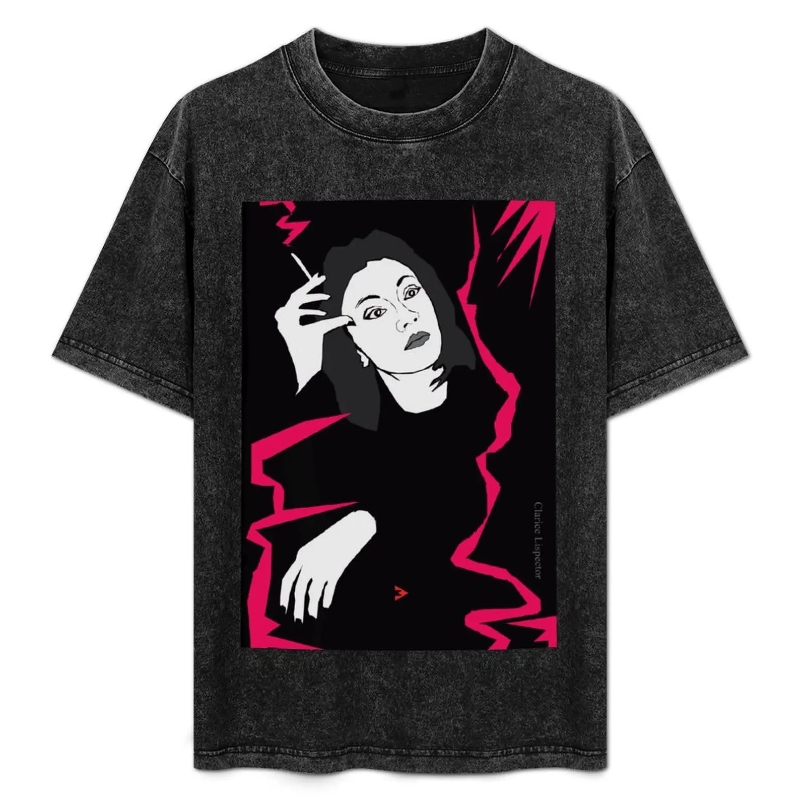 

Clarice Lispector – A Brazilian Stream-of-consciousness T-Shirt street wear plus sizes shirts men