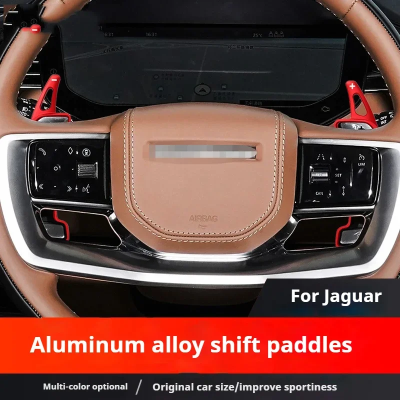 

2pcs Car Steering Wheel Shift Paddle Extension Aluminum Alloy Shifters For Land Rover Discovery Sport Velar Evoque Range Rover