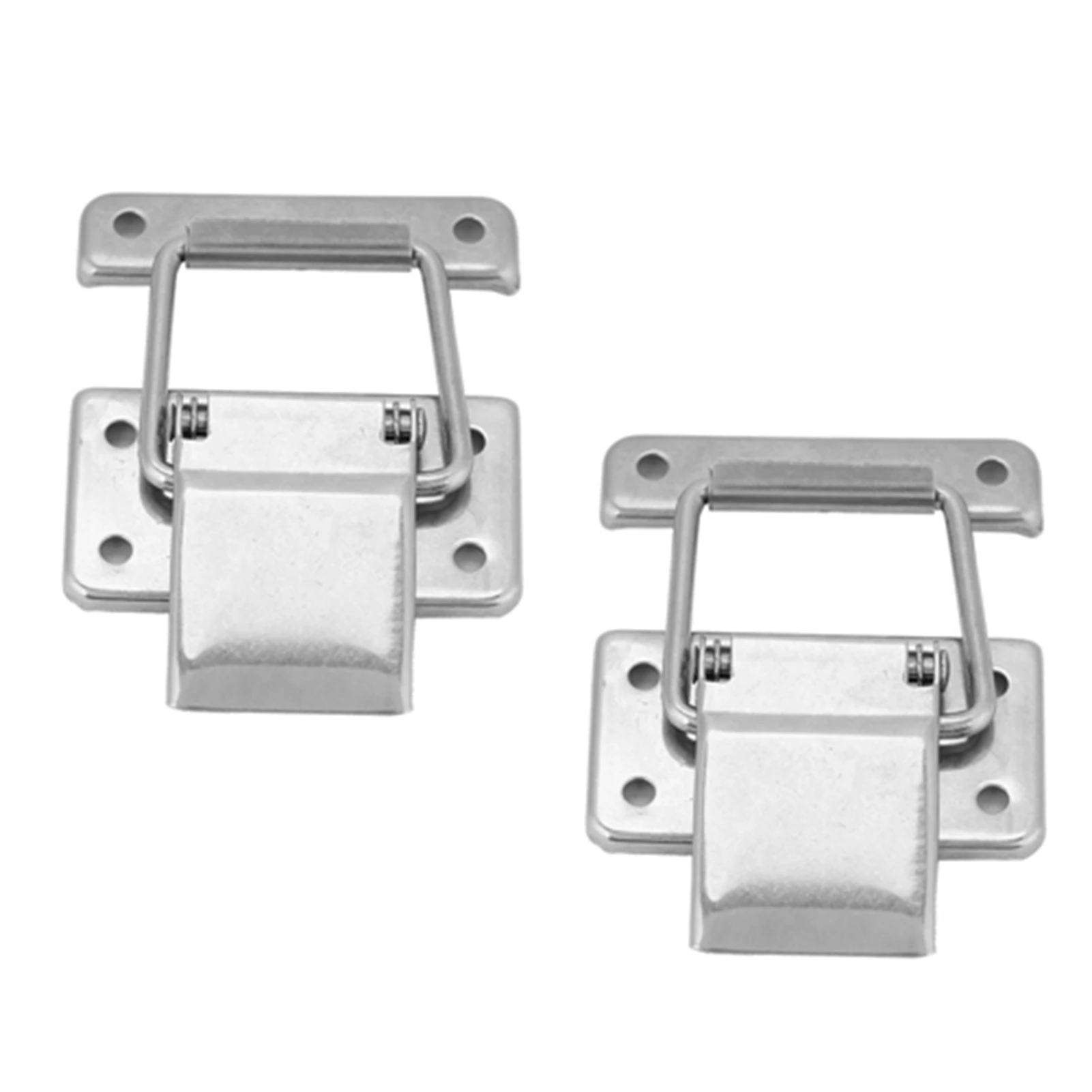 Cabinet  Hasp Stainless Steel Hardware Cabinet Case Spring Loaded  Catch Toggle Hasp