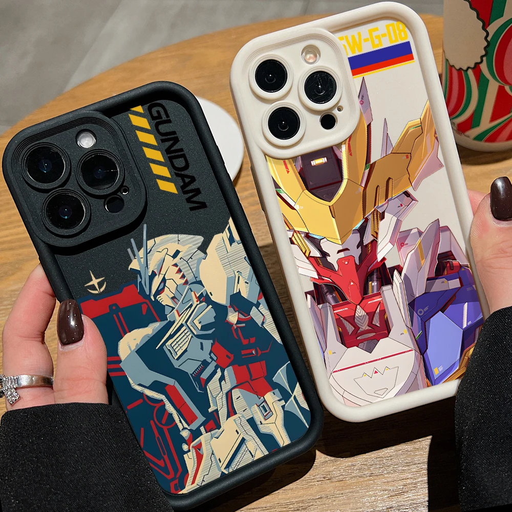 G-Gundams Robot Mech Phone Case for Xiaomi Redmi Note 14 13 12 12S 11 11S 10 9 Pro Plus A3 14C 13C 12C 10C 9C 4G 5G Soft Cover