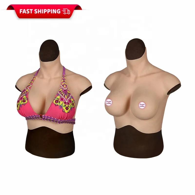 Fast shipping Hot sale Latest upgrade Silicone breast forms with high quality H cup size for cosplay drama