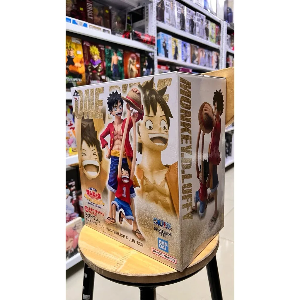 In Stock Original Ichiban Kuji ONE PIECE MONKEY.D.LUFFY MASTERLISE PLUS Figures christmas gift Model comics Toys cartoon Guys