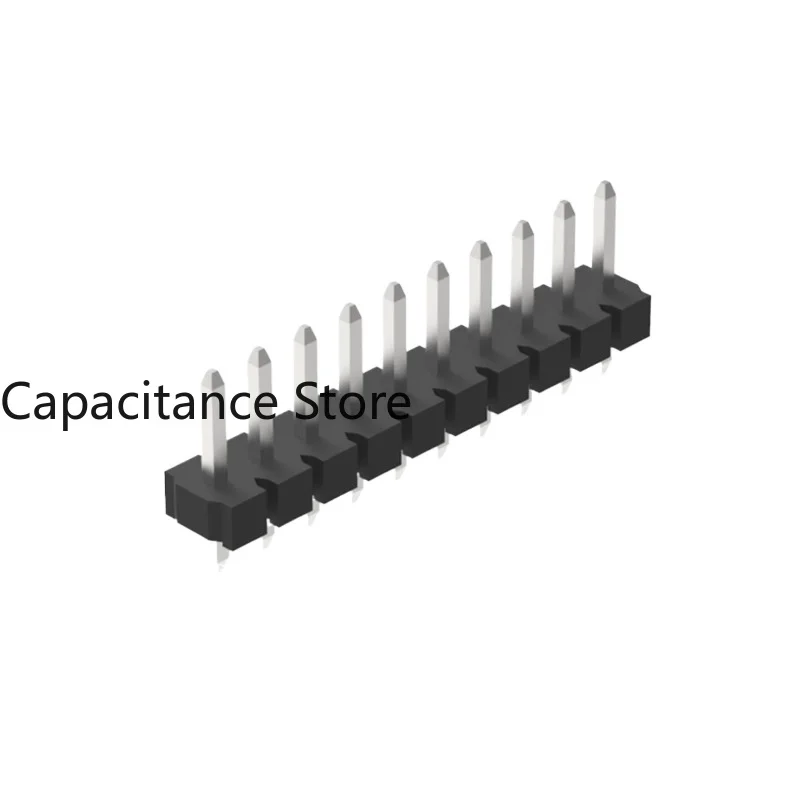 10PCS 3.96mm pin-arranging single-row single/double plastic 180-degree SMT connector is tinned with high current single pin 7A.