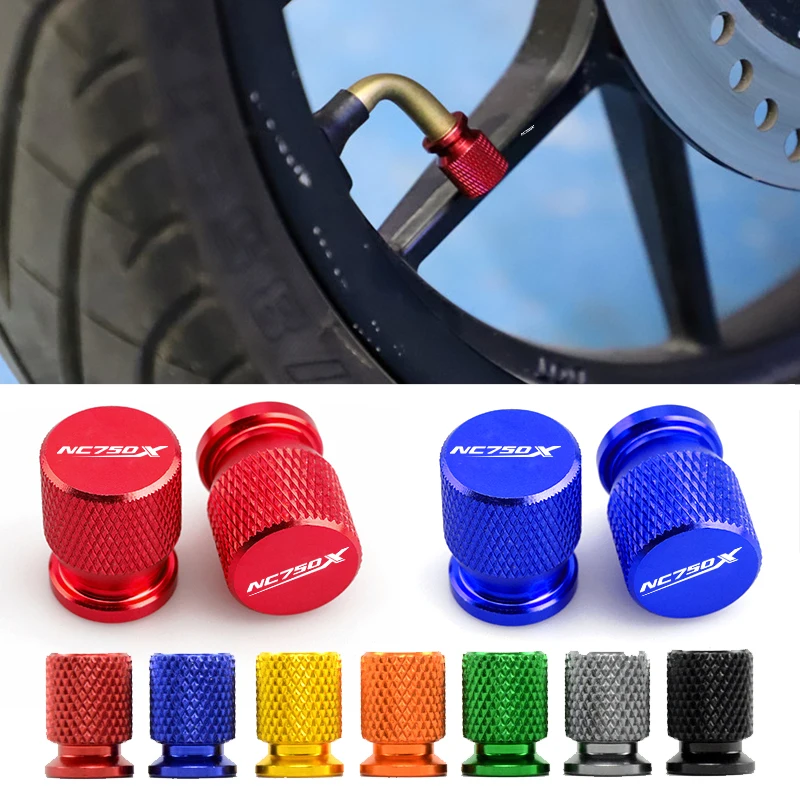 Motorcycle Aluminum Tire Valve Cap Fit For HONDA NC 750X NC750 X DCT 2014-2021 NC750X Wheel Tire Valve Caps Air Port Stem Cover