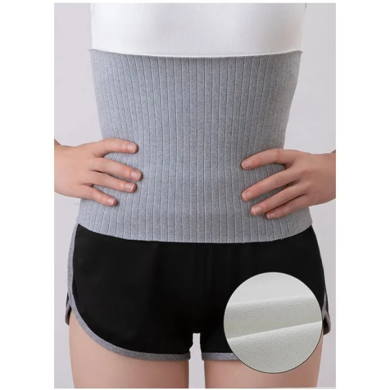 เข็มขัดพยุงเอวกำมะหยี่สำหรับผู้หญิง ยางยืดรัดเอว ช่วยกระชับหน้าท้อง หลัง และให้ความอบอุ่น ป้องกันความหนาว เหมาะสำหรับโยคะและออกกำลังกาย