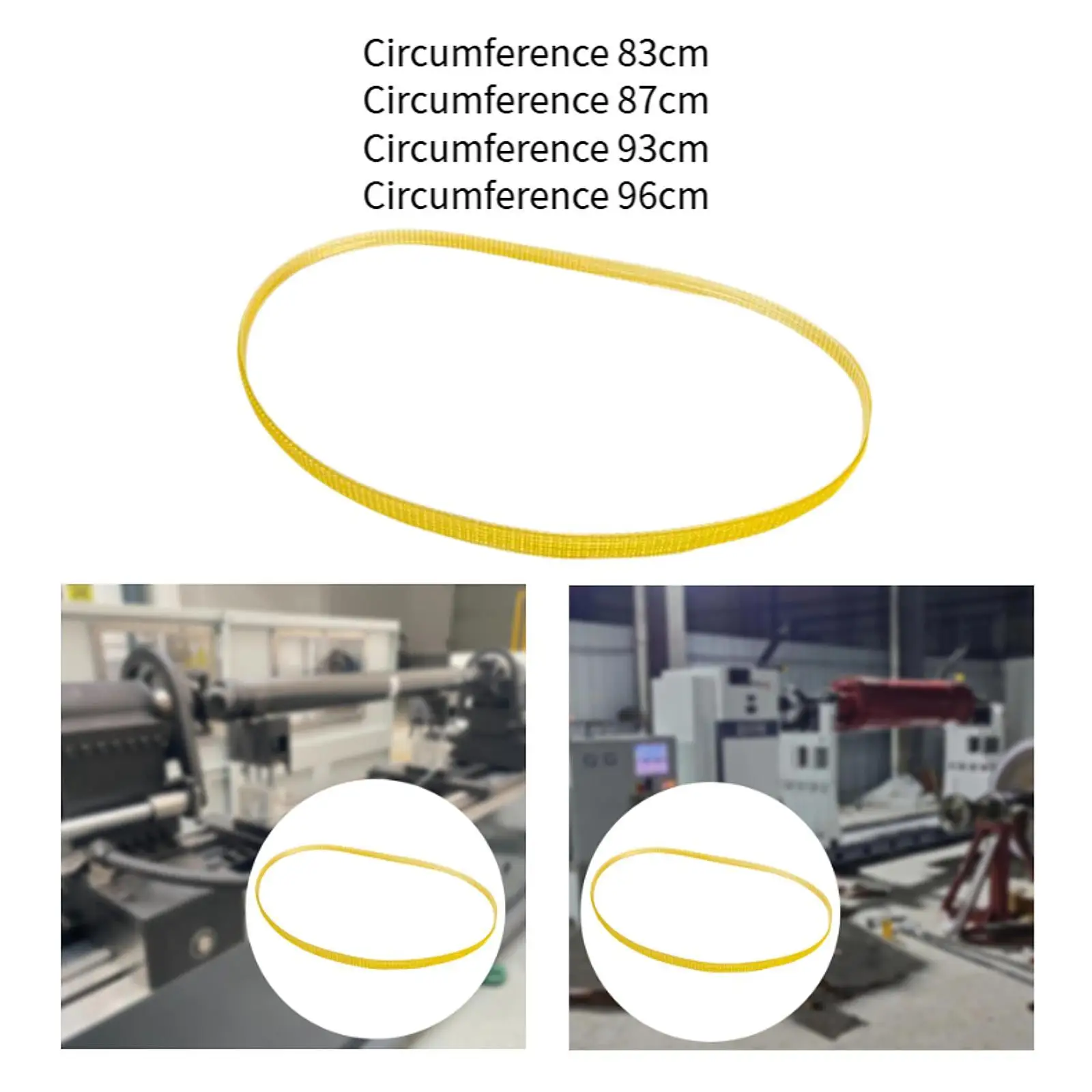 Wheel Balancer Drive Belt Direct Replacement Professional Wheel Balancing Machine PU Drive Belt Anti-slip