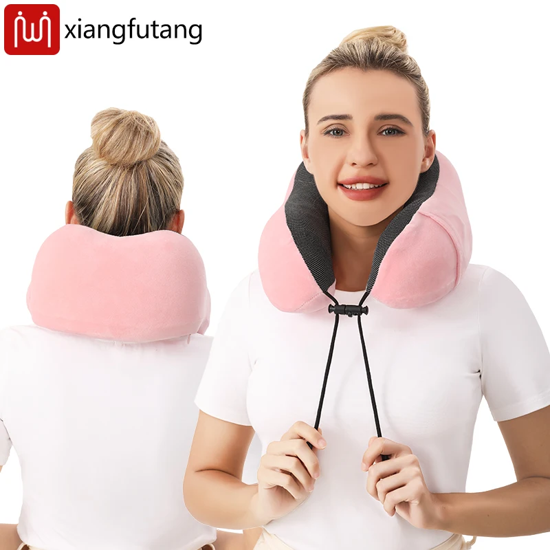 

Heated Neck Pillow Relieves Neck Pain Fatigue Suitable for Air Travel Office Naps Ensures Neck Comfort Warmth neck brace Travel