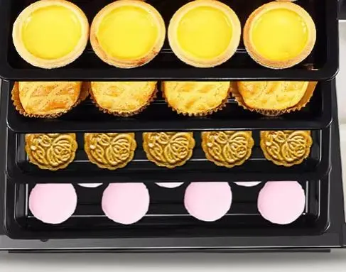 Horno eléctrico multifunción automático de 50L de gran capacidad, electrodoméstico para cocina.